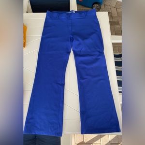 Betabrand blue yoga pant dress pants